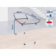Сушилка для белья напольная Leifheit Pegasus 180 Solid 660х1570х870 мм белая