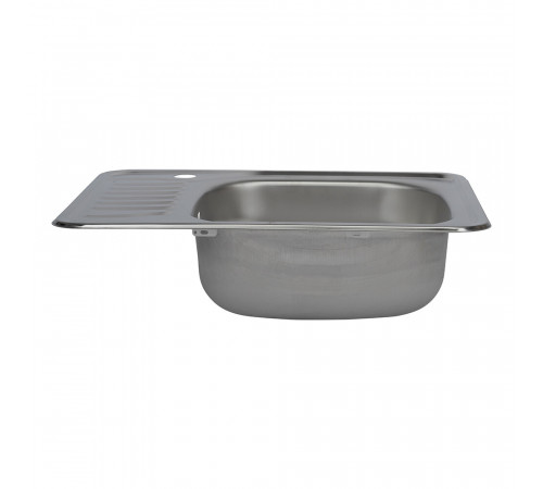 Мойка для кухни Ukinox Nord 58х48х16 см врезная с крылом сталь (Nr 580х480 (0,6) R, G) Мойка для кухни Ukinox Nord 58х48х16 см врезная с крылом сталь (Nr 580х480 (0,6) R, G)