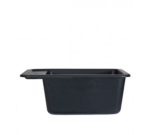 Мойка для кухни Granula Standard 50х42х19 см врезная кварц черная