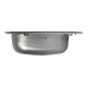 Мойка для кухни Ukinox Nord 58х48х16 см врезная с крылом сталь (Nr 580х480 (0,6) R, G)