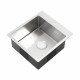 Мойка для кухни Melana ProfLine 44х48,5х20 см врезная с сифоном сталь (R44485H)