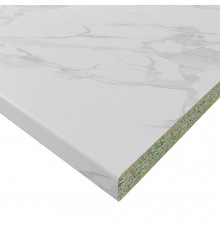 Столешница calacatta marble 7405/6 3000х600х40 мм ДСП Slotex