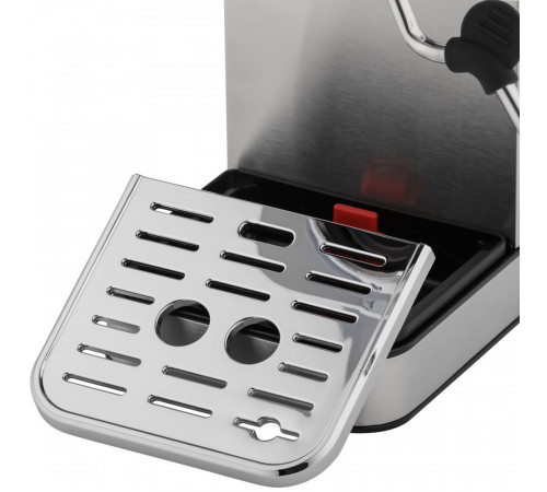 Кофеварка рожковая Krona Espresso Kaffeemaschine Inox 20 Bar нержавеющая сталь Кофеварка рожковая Krona Espresso Kaffeemaschine Inox 20 Bar нержавеющая сталь