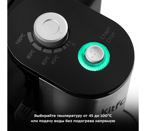 Термопот Kitfort КТ-2502 2,5 л черный Термопот Kitfort КТ-2502 2,5 л черный