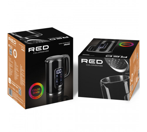 Электрический чайник Red Colorsense AM120D 1,7 л черный
