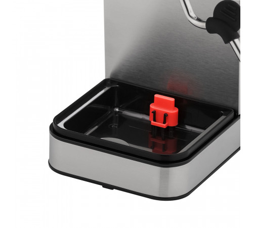 Кофеварка рожковая Krona Espresso Kaffeemaschine Inox 20 Bar нержавеющая сталь Кофеварка рожковая Krona Espresso Kaffeemaschine Inox 20 Bar нержавеющая сталь