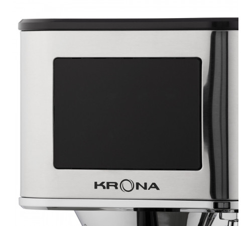 Кофеварка рожковая Krona Espresso Kaffeemaschine Inox 20 Bar нержавеющая сталь Кофеварка рожковая Krona Espresso Kaffeemaschine Inox 20 Bar нержавеющая сталь