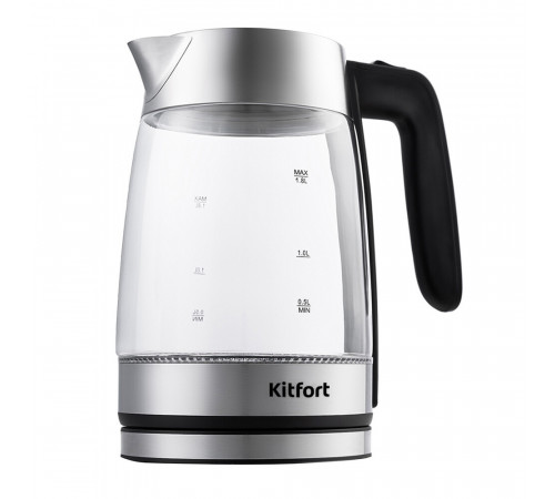 Электрический чайник Kitfort КТ-641 1,8 л хром Электрический чайник Kitfort КТ-641 1,8 л хром