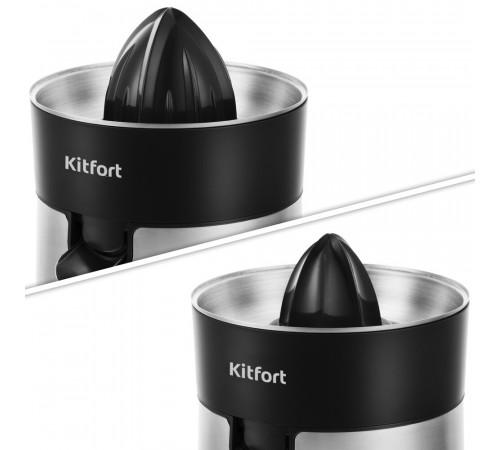 Соковыжималка для цитрусовых Kitfort КТ-1113 85 Вт 0,65 л Соковыжималка для цитрусовых Kitfort КТ-1113 85 Вт 0,65 л
