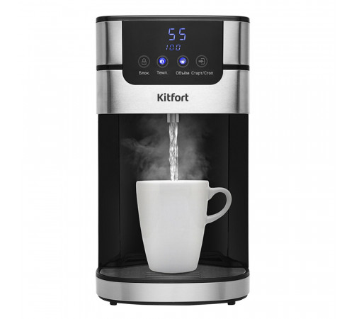 Термопот Kitfort KT-2501 4 л серебристый Термопот Kitfort KT-2501 4 л серебристый