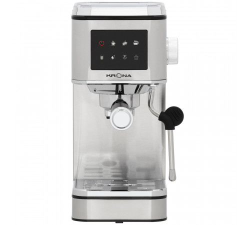 Кофеварка рожковая Krona Espresso Kaffeemaschine Inox 20 Bar нержавеющая сталь Кофеварка рожковая Krona Espresso Kaffeemaschine Inox 20 Bar нержавеющая сталь