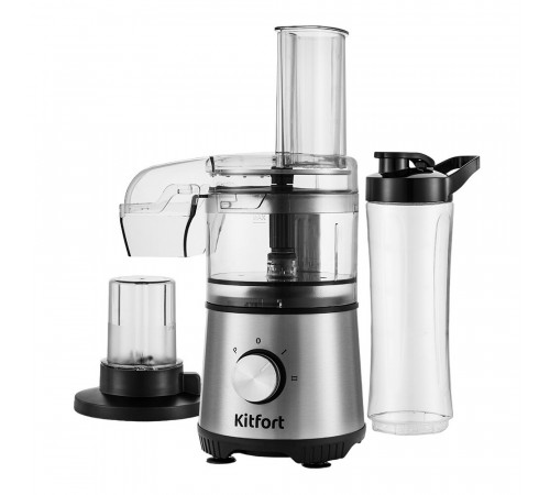 Кухонный комбайн Kitfort КТ-1386 400 Вт черный Кухонный комбайн Kitfort КТ-1386 400 Вт черный