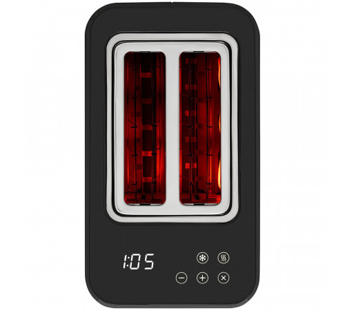 Тостер Krona Digitaler Black KRTO01 черный Тостер Krona Digitaler Black KRTO01 черный
