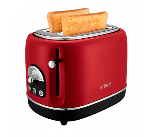 Тостер Kitfort КТ-4004-1 красный Тостер Kitfort КТ-4004-1 красный