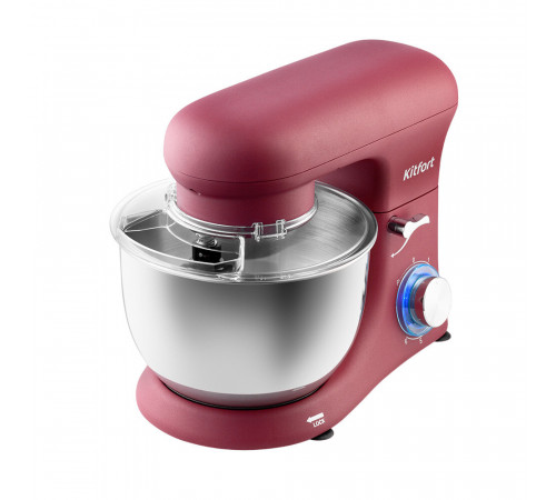 Миксер планетарный Kitfort КТ-3007-1 1500 Вт 4,2 л красный Миксер планетарный Kitfort КТ-3007-1 1500 Вт 4,2 л красный