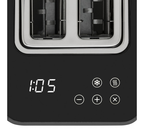 Тостер Krona Digitaler Black KRTO01 черный Тостер Krona Digitaler Black KRTO01 черный