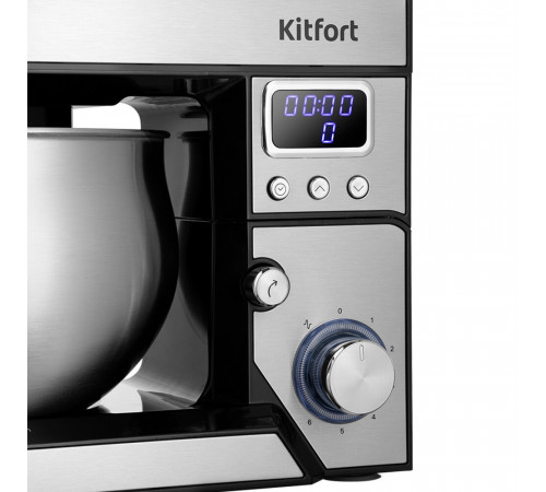 Миксер планетарный Kitfort КТ-3470 700 Вт 4 л серебристый Миксер планетарный Kitfort КТ-3470 700 Вт 4 л серебристый