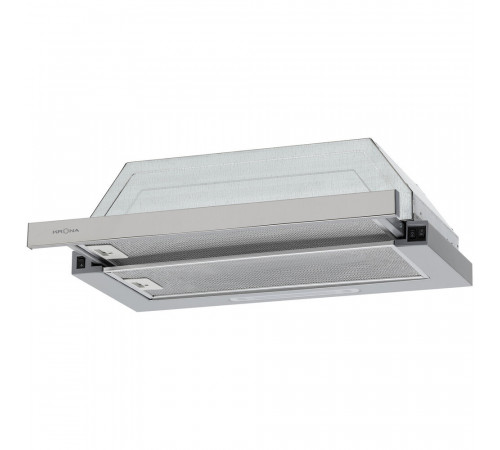 Кухонная вытяжка встраиваемая Krona Kerry E 600 Inox PB 59,8 см нержавеющая сталь (КА-00008538)