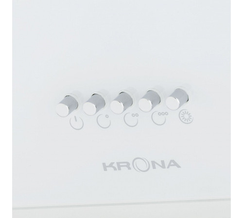 Кухонная вытяжка наклонная Krona Polly 60 см белая (КА-00002362)