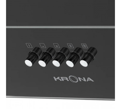 Кухонная вытяжка наклонная Krona Verein II 60 см черная (КА-00005689) Кухонная вытяжка наклонная Krona Verein II 60 см черная (КА-00005689)