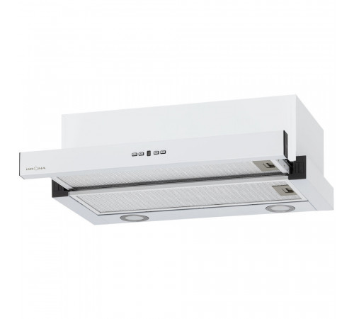 Кухонная вытяжка встраиваемая Krona Kamilla TK 600 White 60 см белая (КА-00008313)