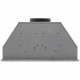 Кухонная вытяжка встраиваемая Krona Sven 600 Inox One Knob 60 см нержавеющая сталь (КА-00008257)