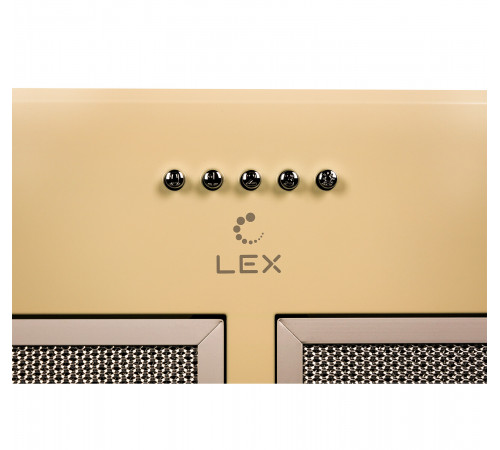Кухонная вытяжка встраиваемая Lex GS Bloc P 90 см бежевая (CHTI000324)