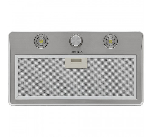 Кухонная вытяжка встраиваемая Krona Sven 600 Inox One Knob 60 см нержавеющая сталь (КА-00008257)