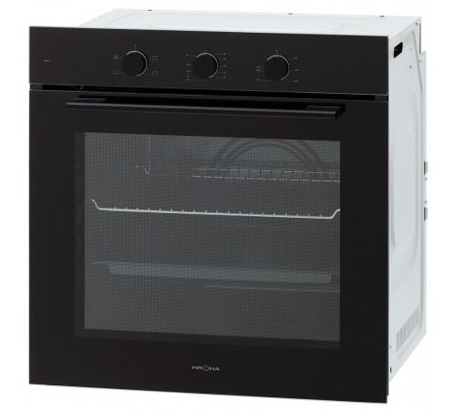 Духовой шкаф электрический встраиваемый Krona Element 60 BL/BL 595 мм черный (КА-00007245) Духовой шкаф электрический встраиваемый Krona Element 60 BL/BL 595 мм черный (КА-00007245)