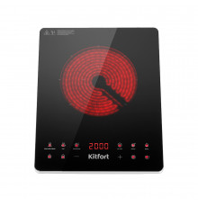 Плита инфракрасная Kitfort КТ-140 1 конфорка черная