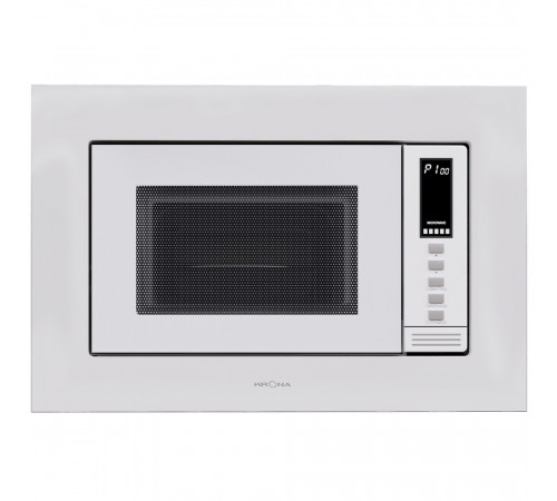 Микроволновая печь встраиваемая Krona Racio Laune 60 WH Dots белая