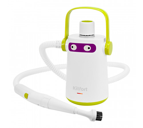 Пароочиститель Kitfort KT-9109-2 бело-салатовый Пароочиститель Kitfort KT-9109-2 бело-салатовый