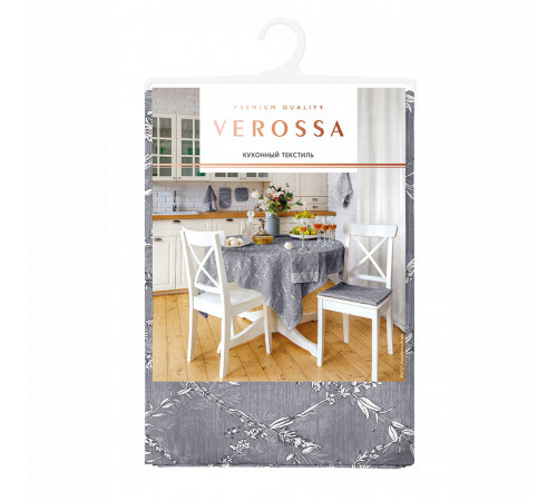 Скатерть Verossa 144х200 см серебряный век Скатерть Verossa 144х200 см серебряный век