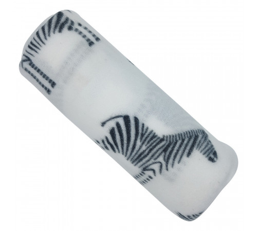 Плед 120х150 см Belezza Savanna флис белый