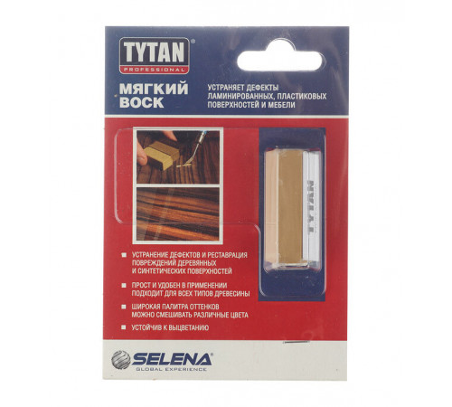 Воск мебельный Tytan Professional №02 натуральный дуб 7,5 г Воск мебельный Tytan Professional №02 натуральный дуб 7,5 г