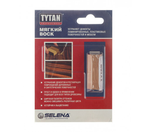 Воск мебельный Tytan Professional №42 бук 7,5 г Воск мебельный Tytan Professional №42 бук 7,5 г