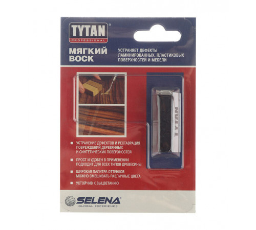 Воск мебельный Tytan Professional №146 венге 7,5 г Воск мебельный Tytan Professional №146 венге 7,5 г