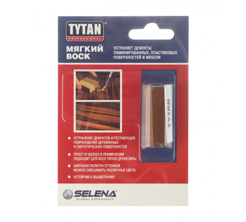 Воск мебельный Tytan Professional №55 светлый орех 7,5 г Воск мебельный Tytan Professional №55 светлый орех 7,5 г