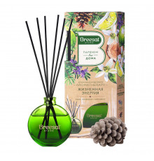 Аромадиффузор с палочками Breesal Aromatherapy Жизненная энергия 70 мл