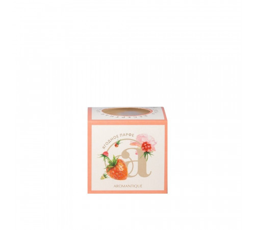 Свеча ароматическая Aromantique Ягодное парфе 60 г Свеча ароматическая Aromantique Ягодное парфе 60 г