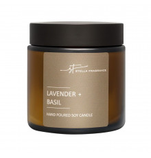 Свеча ароматическая Stella Fragrance Lavender Basil 90 г