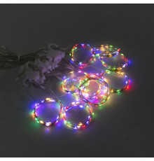 Гирлянда светодиодная Neon-Night Дождь мультиколор 3х2 м (315-879)