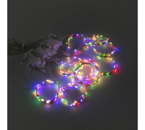 Гирлянда светодиодная Neon-Night Дождь мультиколор 3х2 м (315-879) Гирлянда светодиодная Neon-Night Дождь мультиколор 3х2 м (315-879)