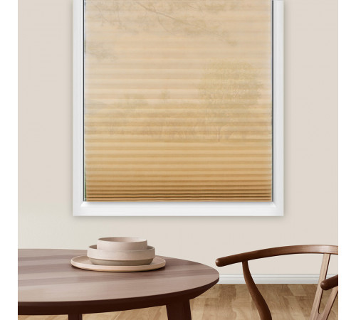 Штора плиссе 90х190 см Room Decor бежевая Штора плиссе 90х190 см Room Decor бежевая