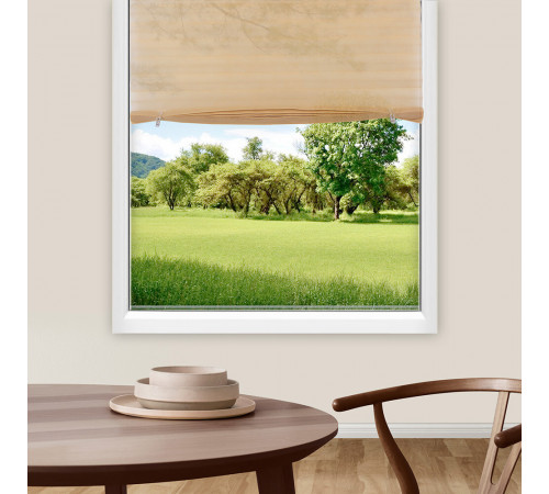 Штора плиссе 90х190 см Room Decor бежевая Штора плиссе 90х190 см Room Decor бежевая
