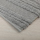 Ковер 1,6х2,3 м прямоугольный Soft серый