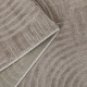 Ковер 0,8х1,5 м прямоугольный Soft светло-коричневый