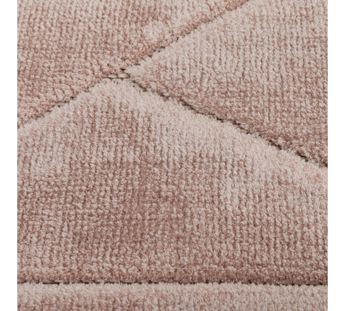 Ковер 0,8х1,5 м прямоугольный Soft розовый