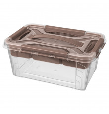 Контейнер для хранения Econova Grand Box (433224114) 290х190х124 мм 4,2 л с замком и органайзером