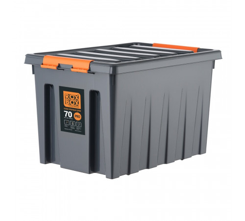 Контейнер для хранения Rox Box PRO 370х396х590 мм 70 л с крышкой Контейнер для хранения Rox Box PRO 370х396х590 мм 70 л с крышкой